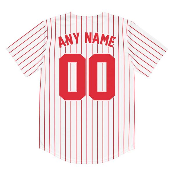Custom Phillies baseball jersey