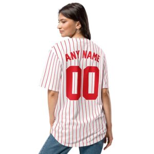 Custom Phillies baseball jersey